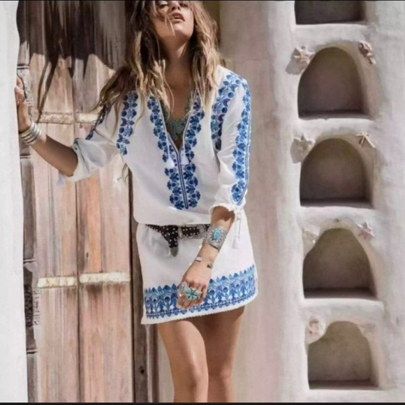 Spell & The Gypsy Collective Santorini Tunic S - Picture 3 of 14